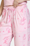 Zivame Floral Hush Knit Cotton Pyjama Set - Fairy tale — thumbnail 7